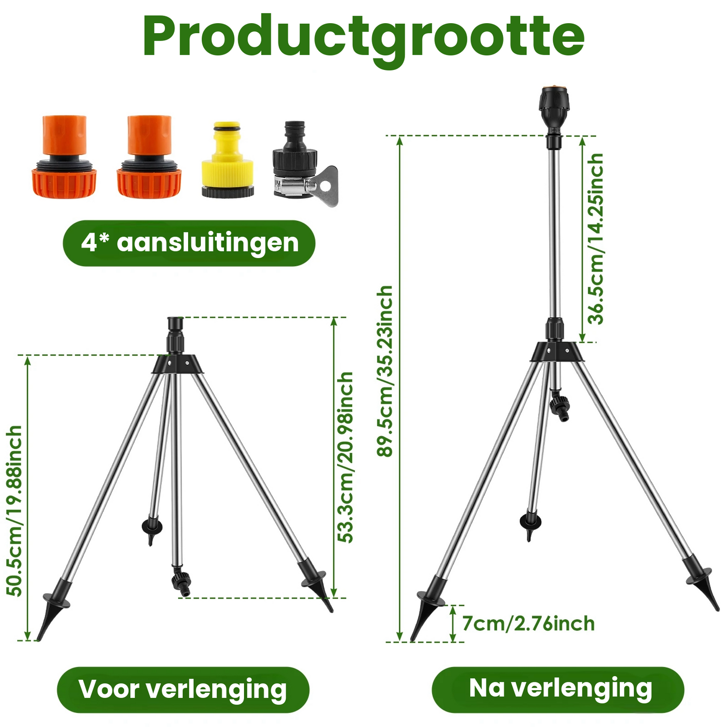 360° Draaibare Tuinsproeier