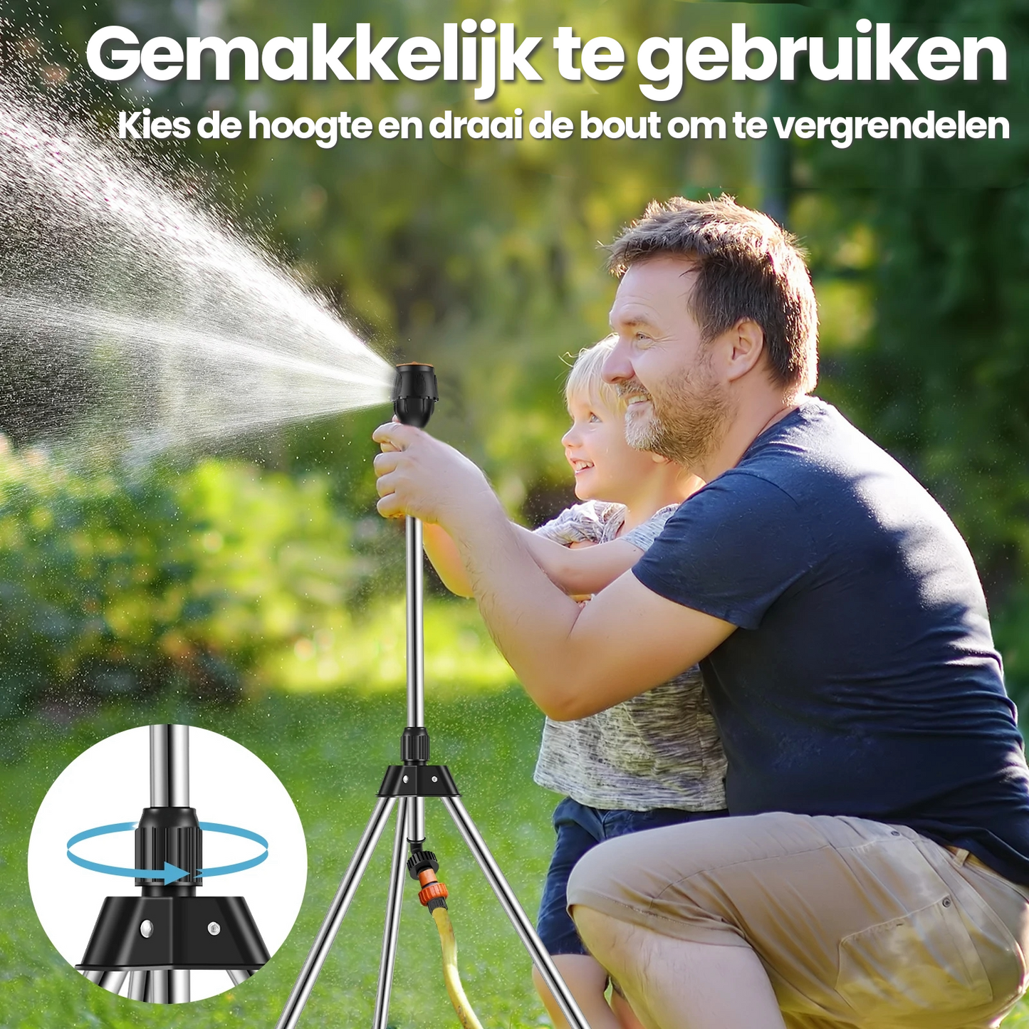 360° Draaibare Tuinsproeier
