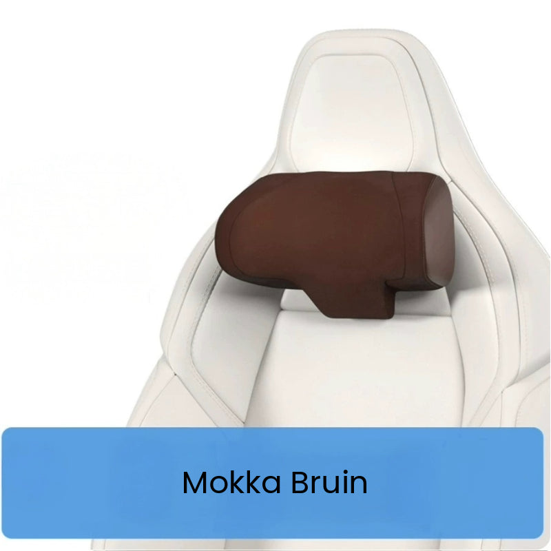 Verstelbaar Suède Autonekkussen