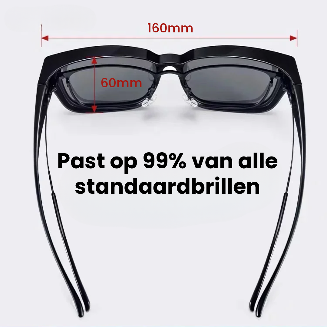 Overlappende Zonnebril