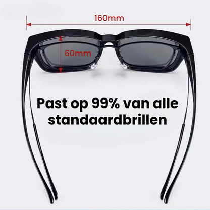 Overlappende Zonnebril