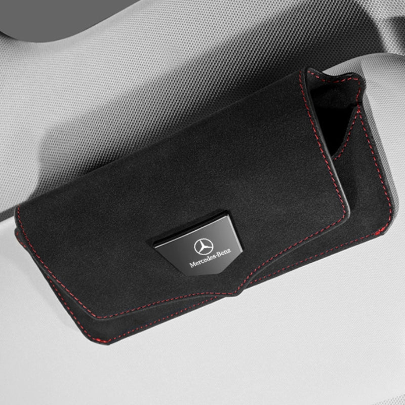 Premium Suède Zonnebrilhouder