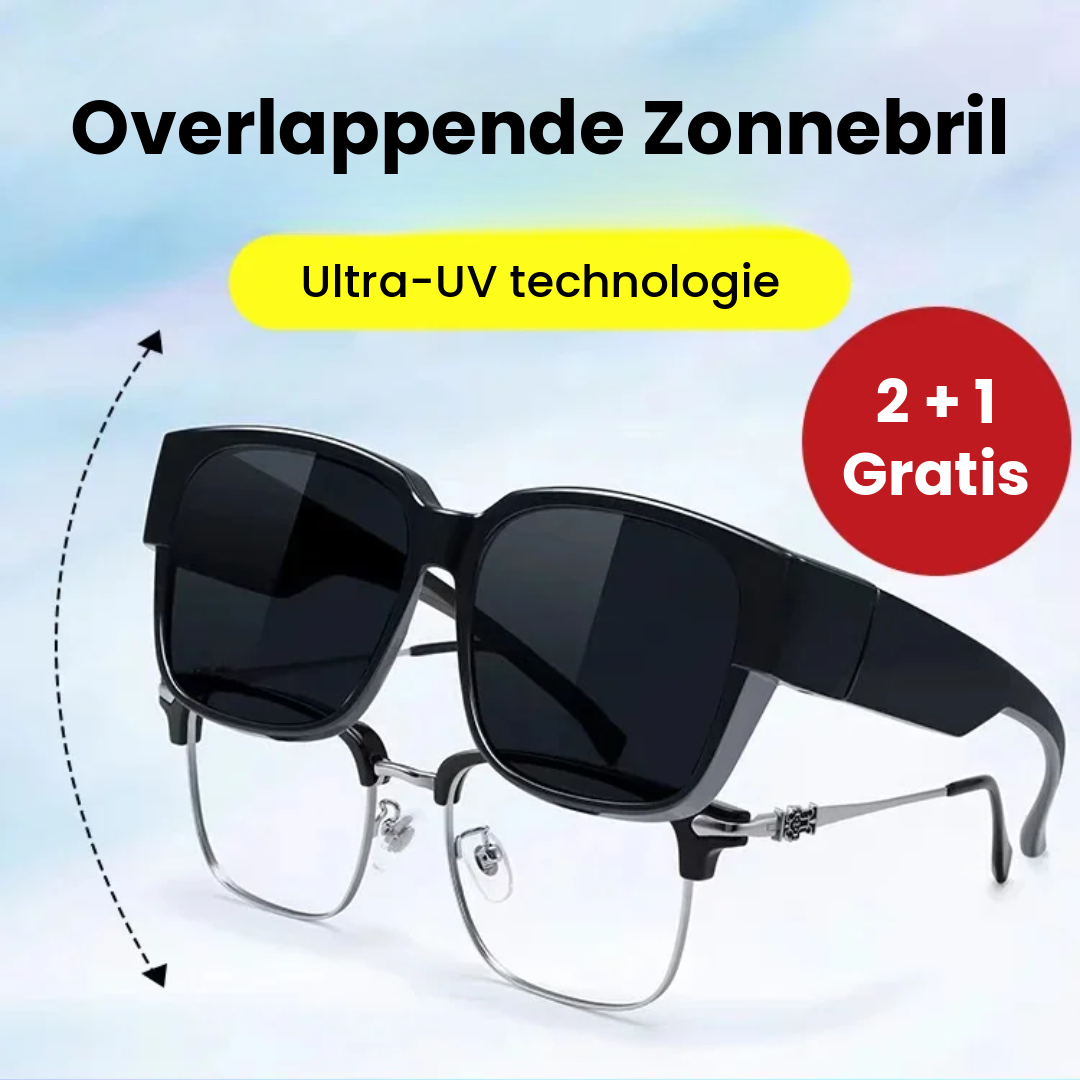 Overlappende Zonnebril