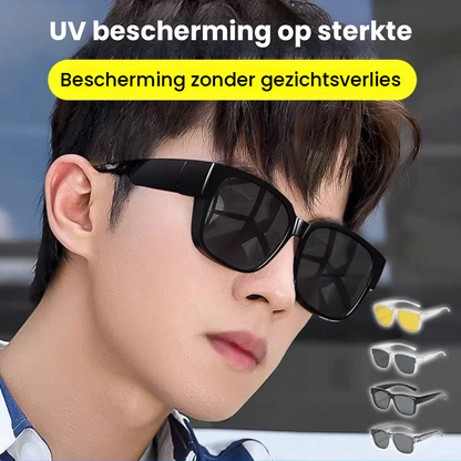 Overlappende Zonnebril