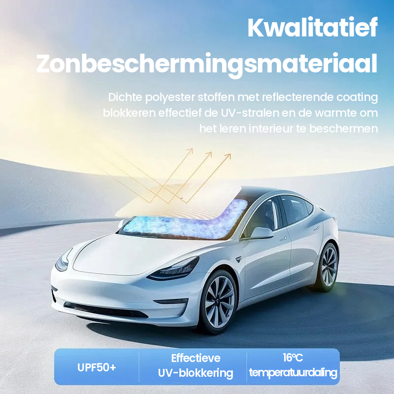 Auto voorruit zonnescherm