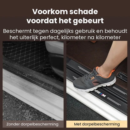 Carbonfiberstickers 4 stuks