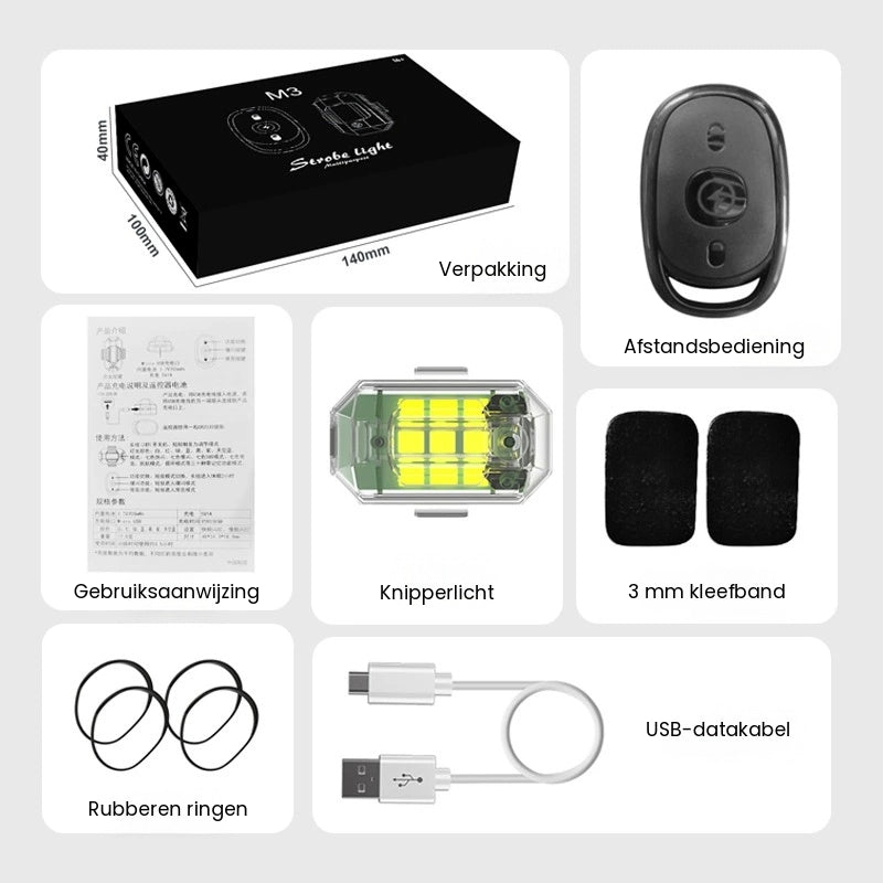 Afstandsbedienbare Meerkleurige Spotlight
