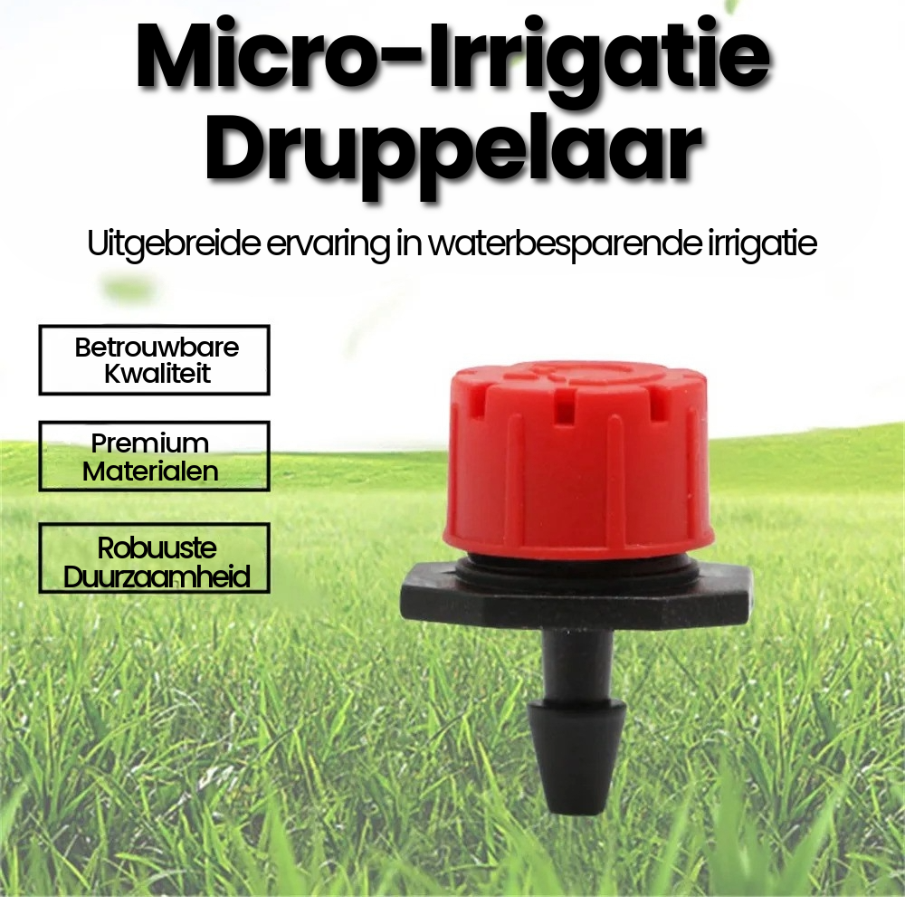 Micro-Irrigatie Druppelaar