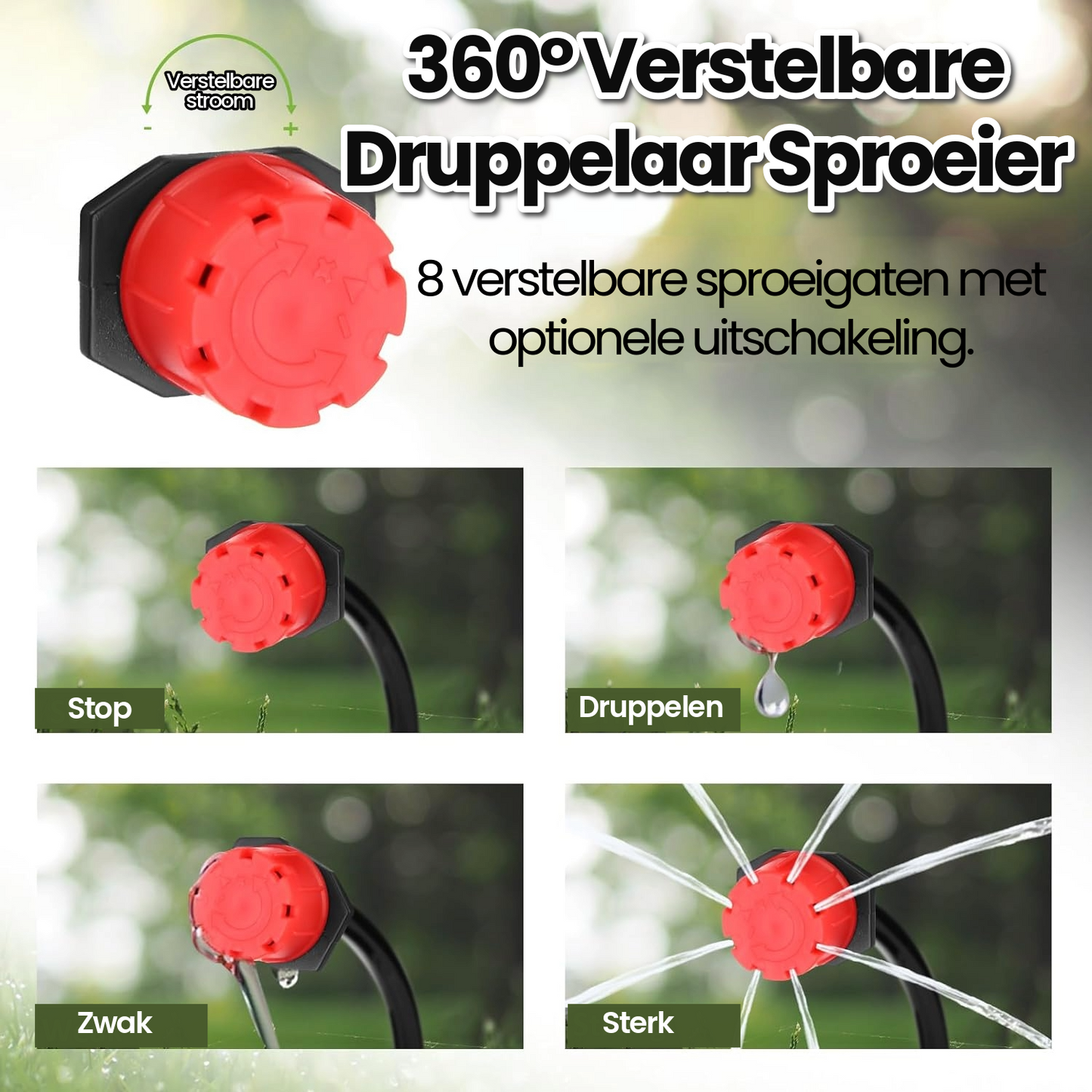 Micro-Irrigatie Druppelaar
