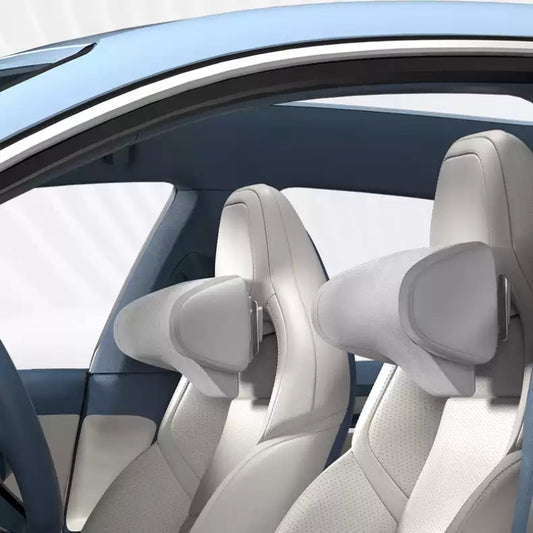 Verstelbaar Suède Autonekkussen