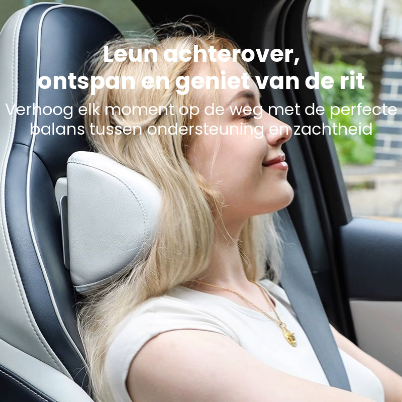 Verstelbaar Suède Autonekkussen