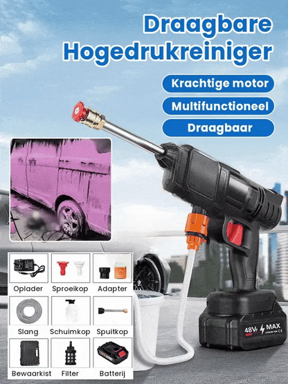 Draagbare Hogedrukreiniger