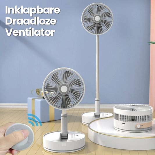 Inklapbare Draadloze Ventilator